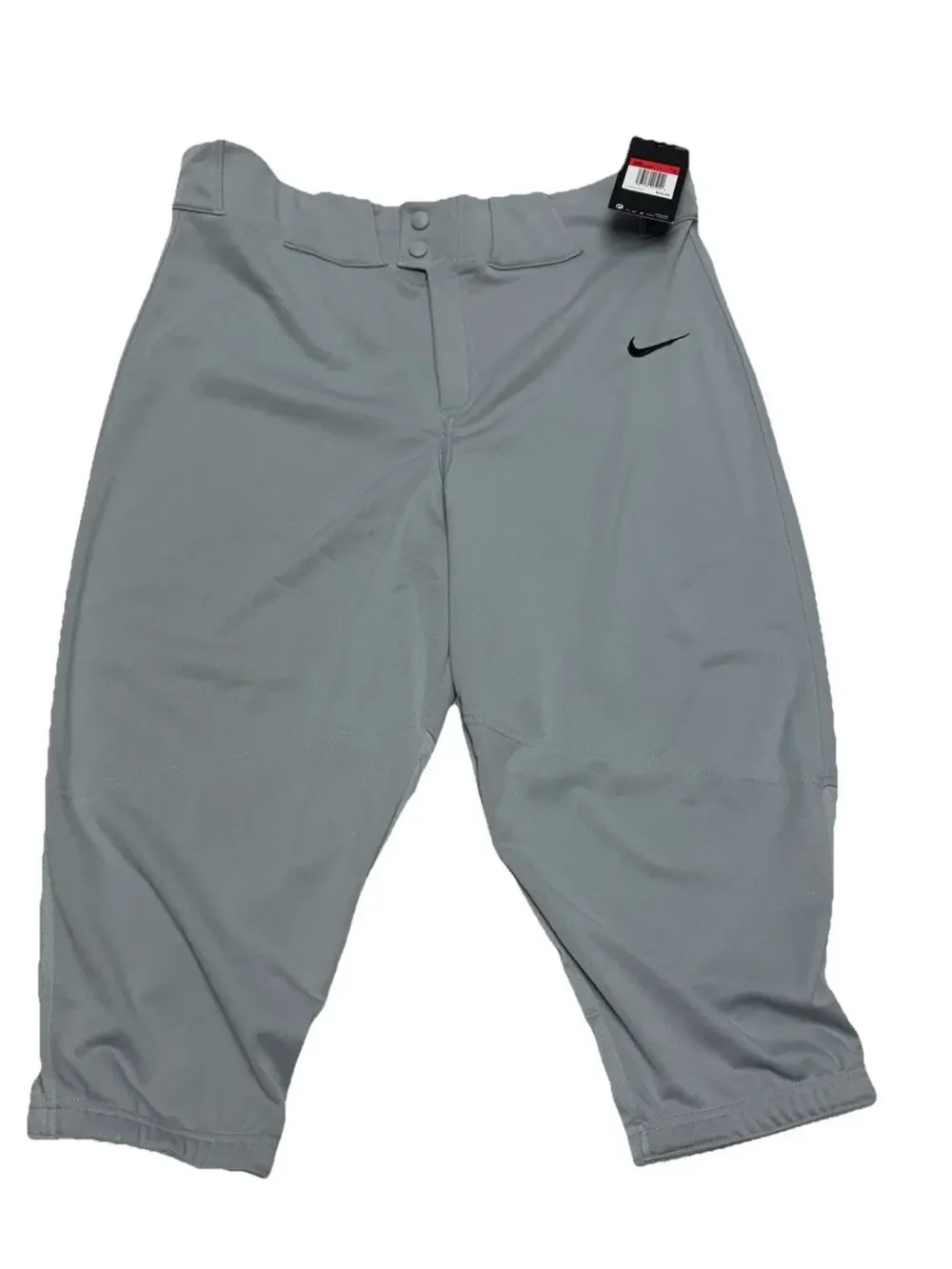 Nike Baseball Pants Vapor Select High Waist Knicker Mens Medium Grey BQ5400-052
